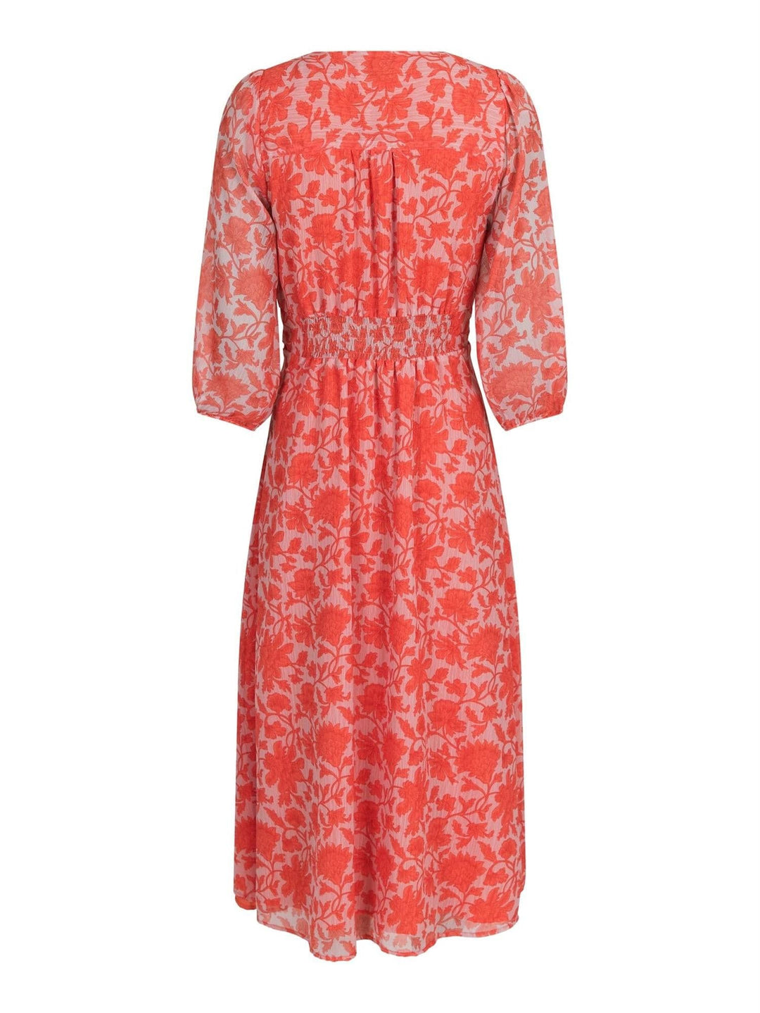 Olana City Flower Dress Orange | Kjoler | Smuk - Dameklær på nett