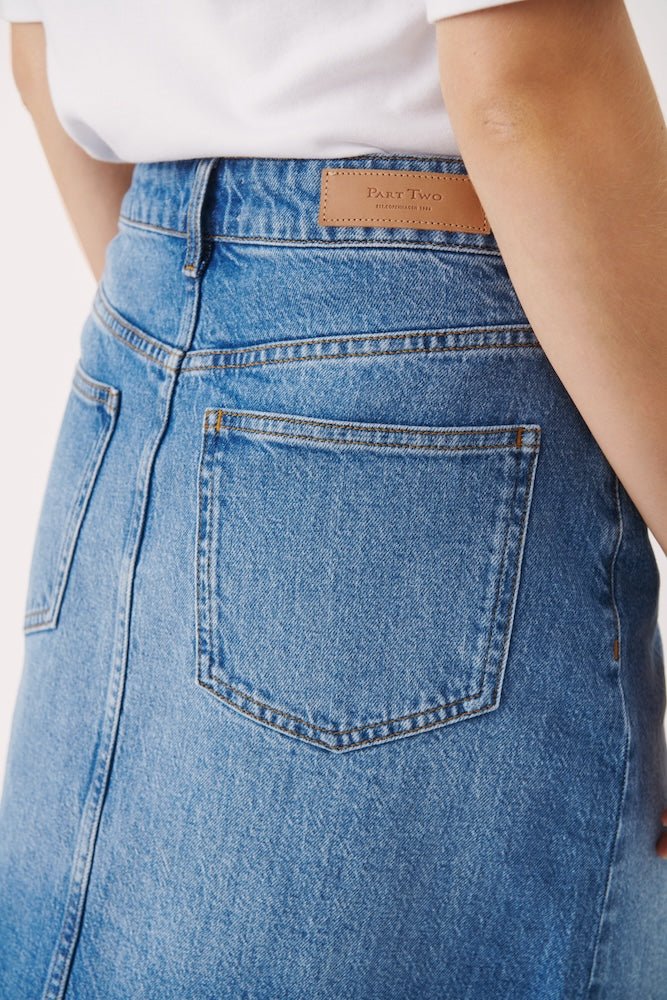 Olenapw Skirt Light Blue Denim | Skjørt | Smuk - Dameklær på nett