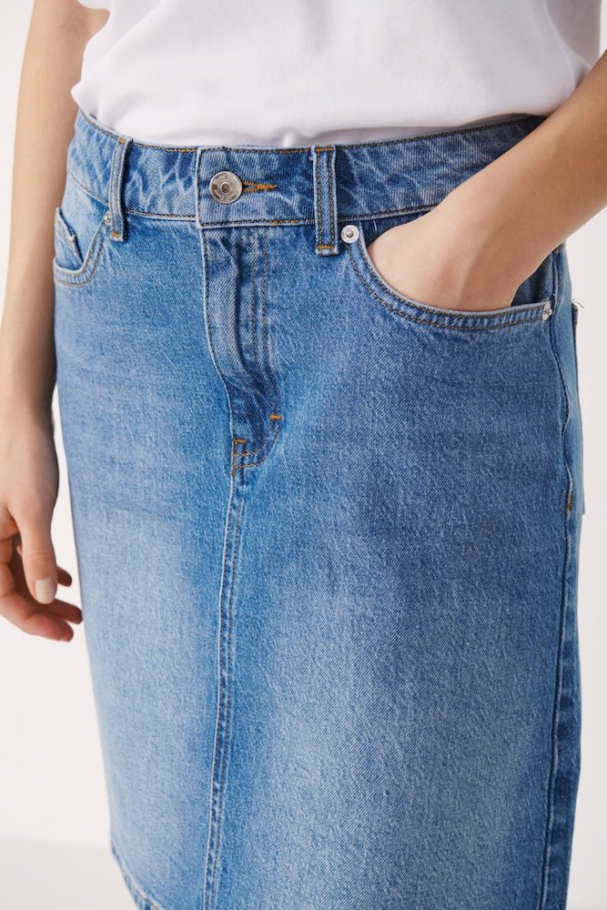 Olenapw Skirt Light Blue Denim | Skjørt | Smuk - Dameklær på nett
