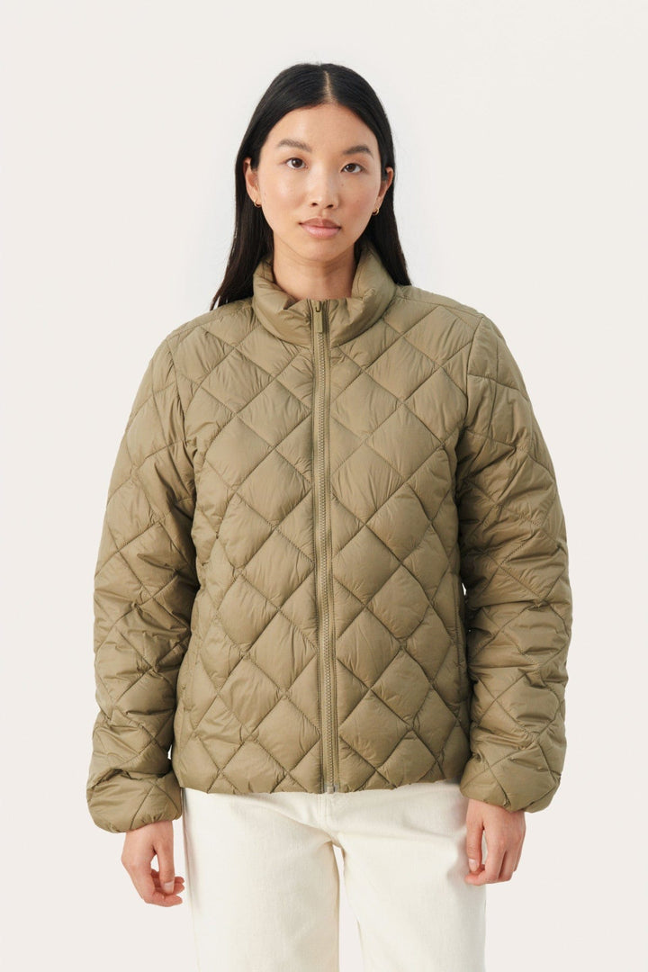 Oliapw Outerwear Dusky Green | Yttertøy | Smuk - Dameklær på nett
