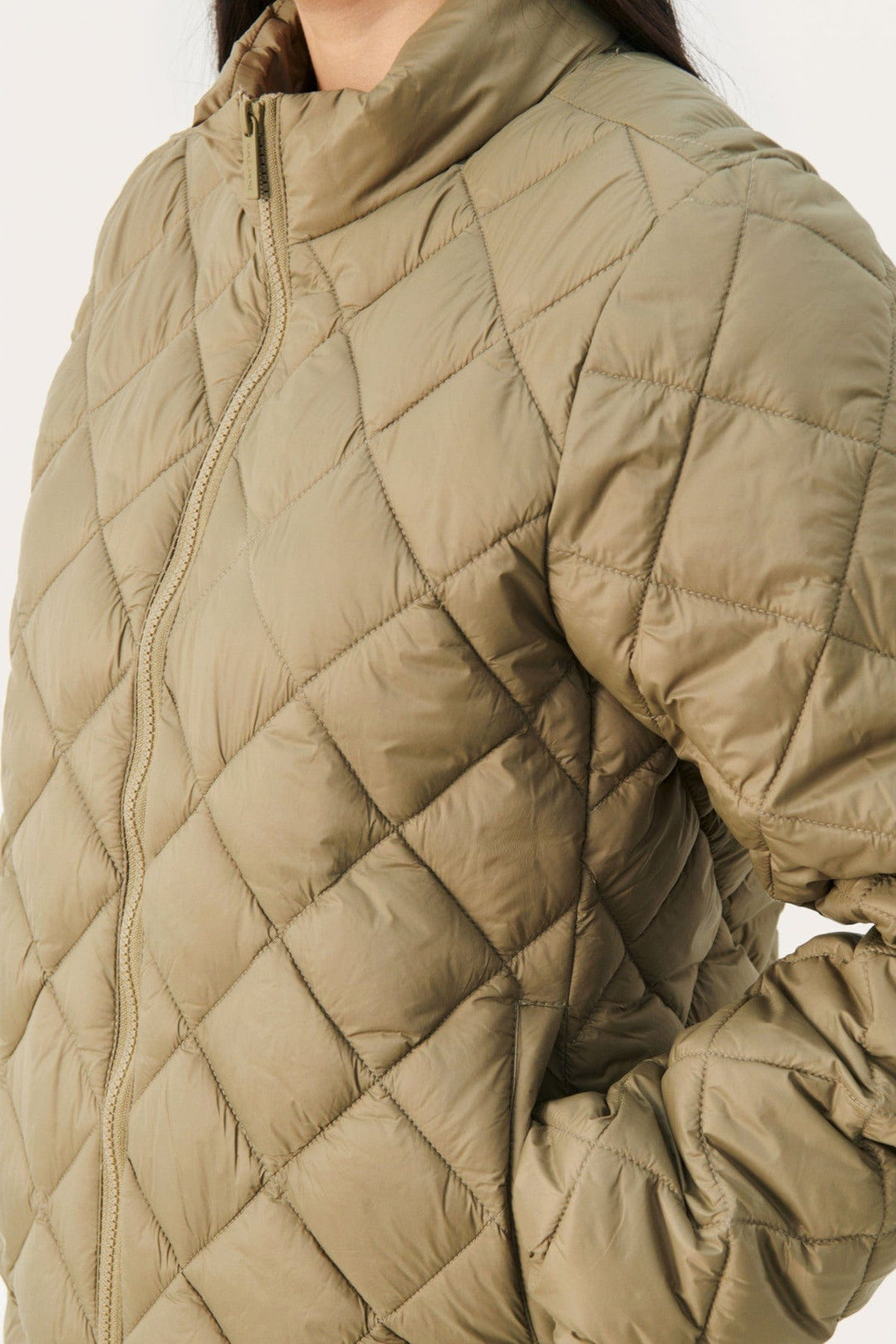 Oliapw Outerwear Dusky Green | Yttertøy | Smuk - Dameklær på nett