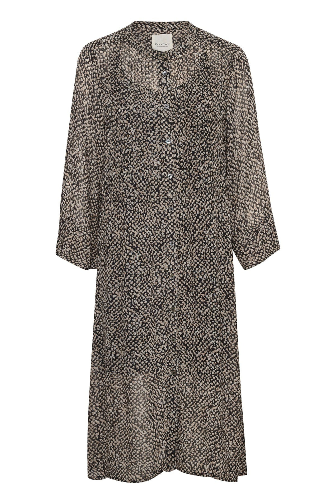 Olivapw Dress Black Blurred Dot Print | Kjoler | Smuk - Dameklær på nett