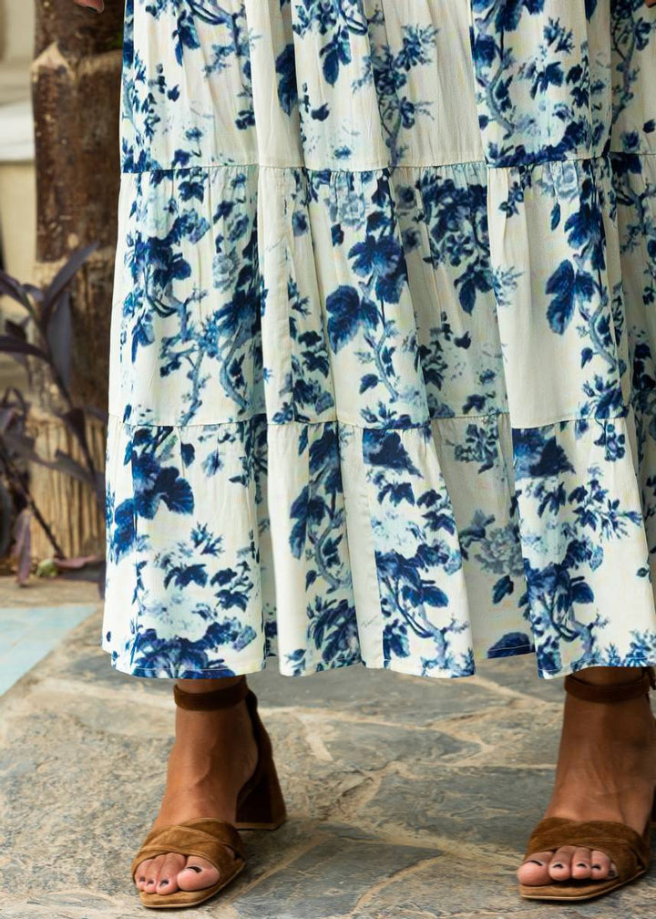 Orange Princess Dress Blue Daisys | Kjoler | Smuk - Dameklær på nett