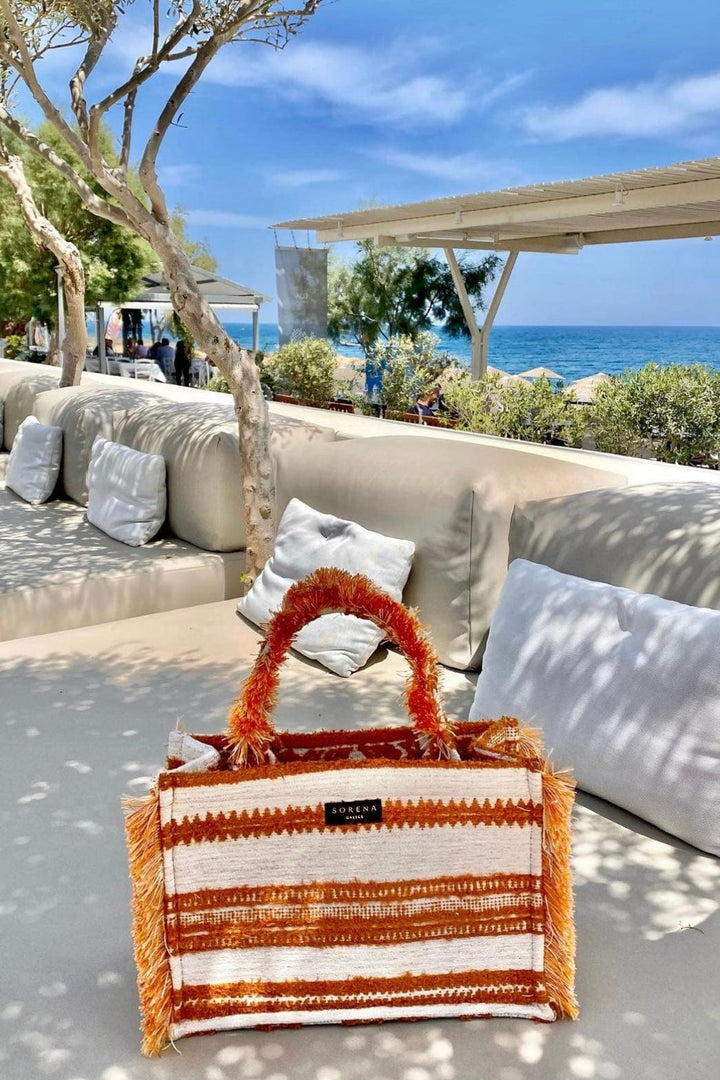 Orange Tote bag | Accessories | Smuk - Dameklær på nett