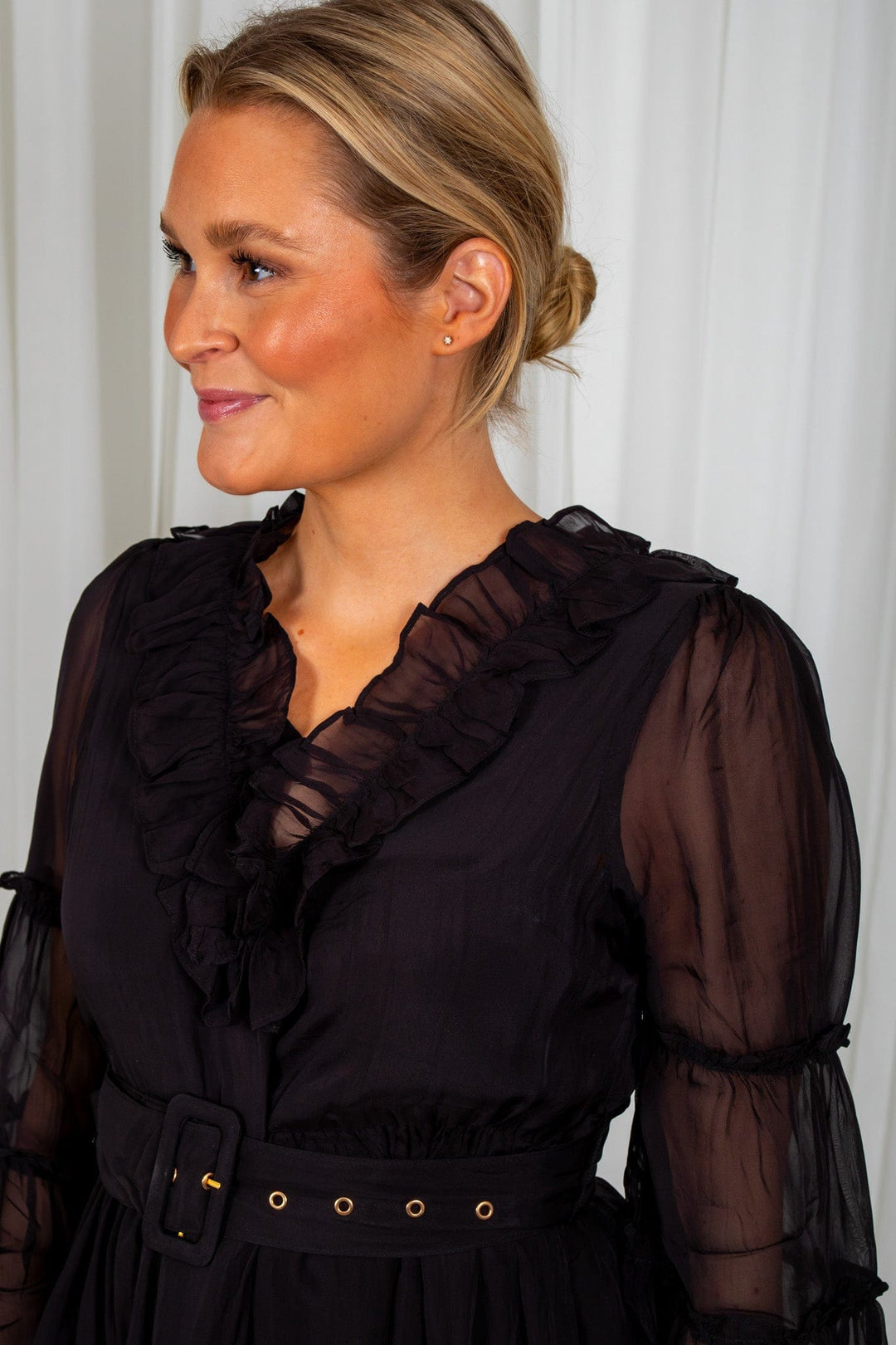 Organza Mini Dress Black | Kjoler | Smuk - Dameklær på nett