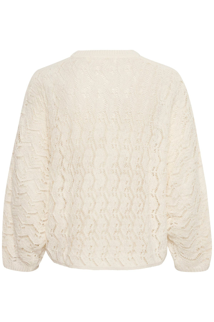 Orzalaiw Pullover Pure White | Genser | Smuk - Dameklær på nett