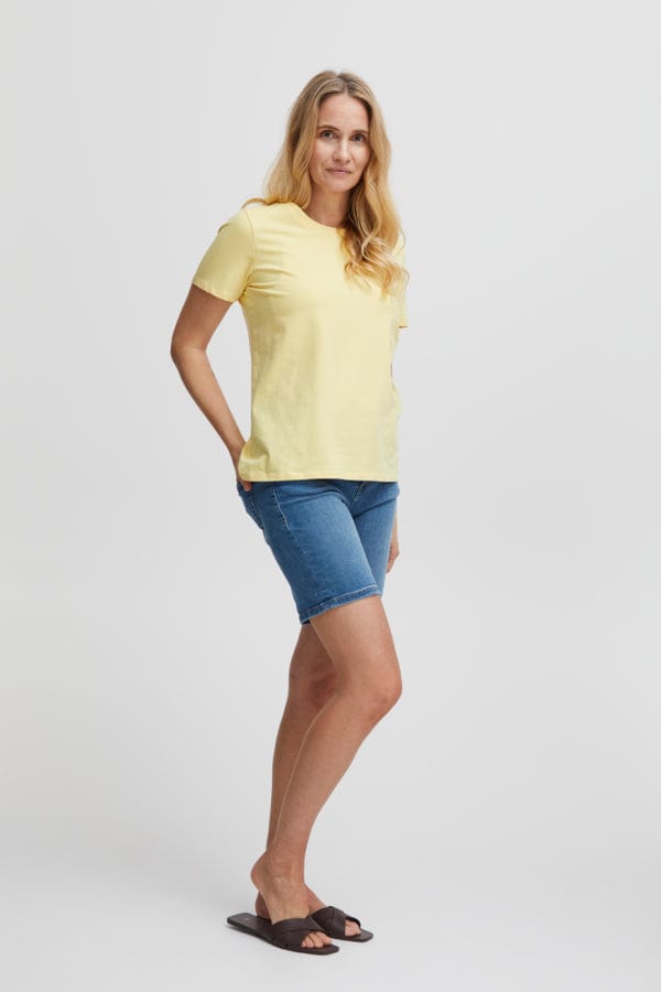 Over Sho 1 Sea Blue Denim | Shorts | Smuk - Dameklær på nett