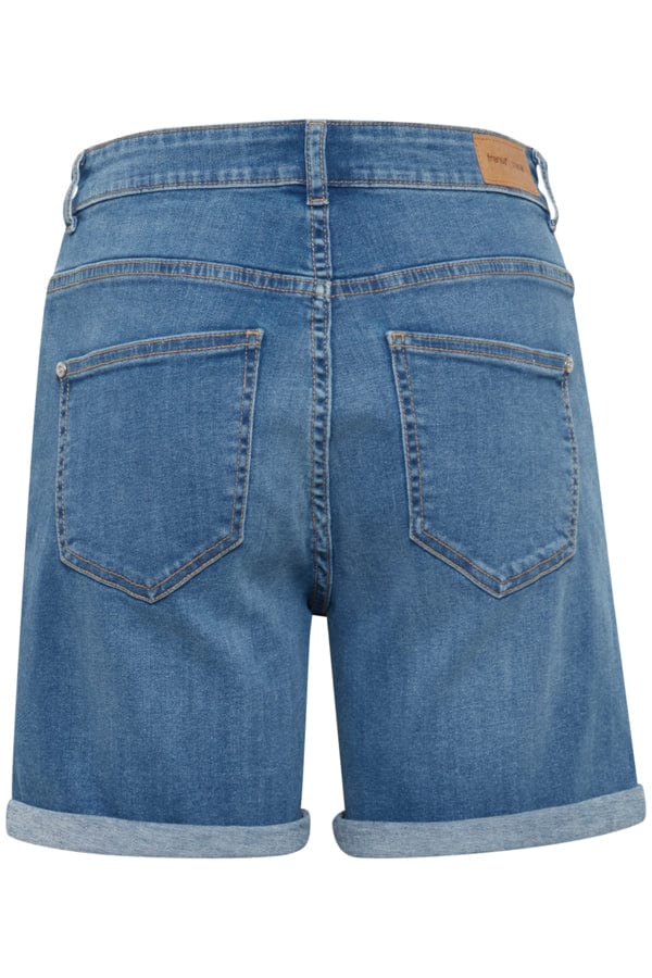 Over Sho 1 Sea Blue Denim | Shorts | Smuk - Dameklær på nett