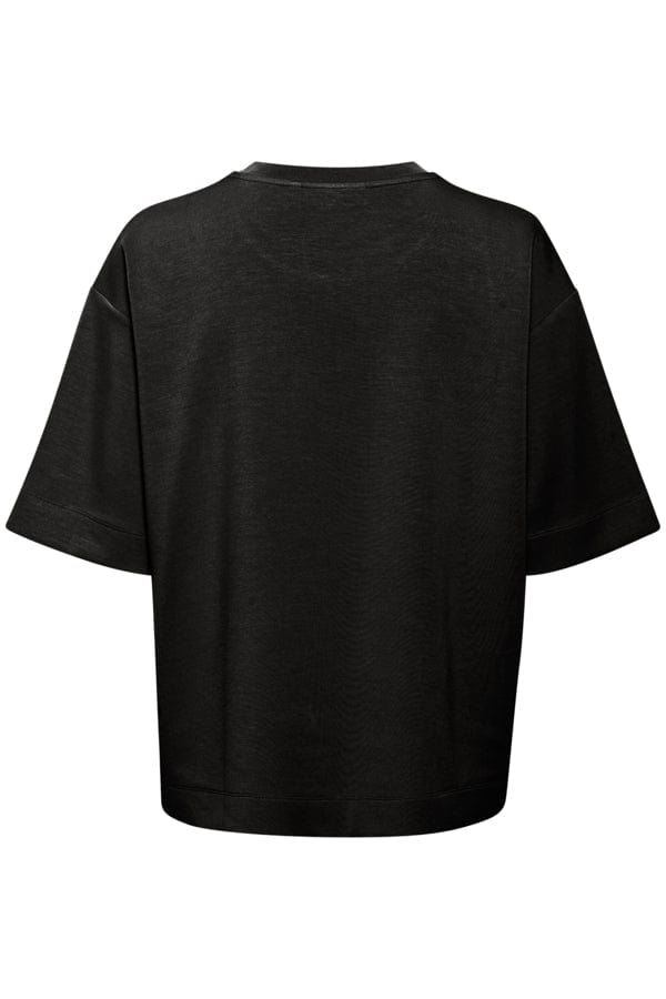 Pannieiw Oversize Tshirt Black | Topper | Smuk - Dameklær på nett