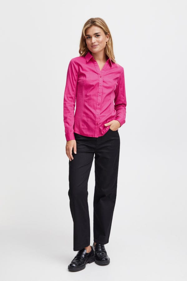 Pastin 1 Shirt Very Berry | Skjorter og bluser | Smuk - Dameklær på nett