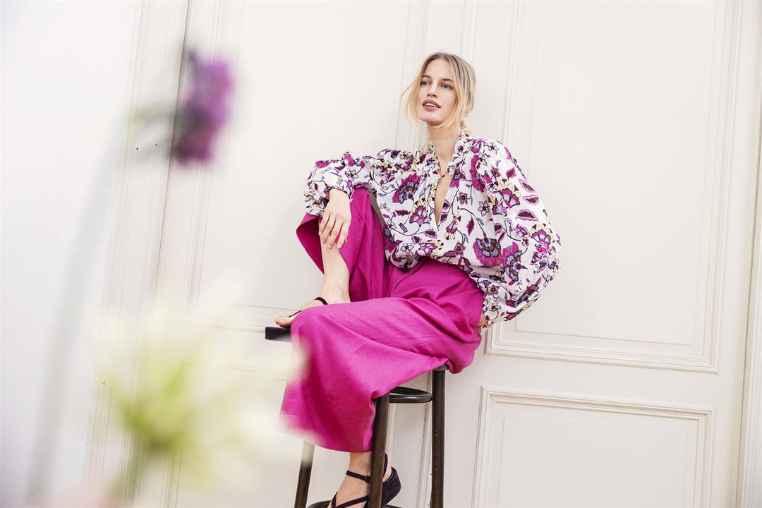 Peace Rixo Blouse Pink | Skjorter og bluser | Smuk - Dameklær på nett