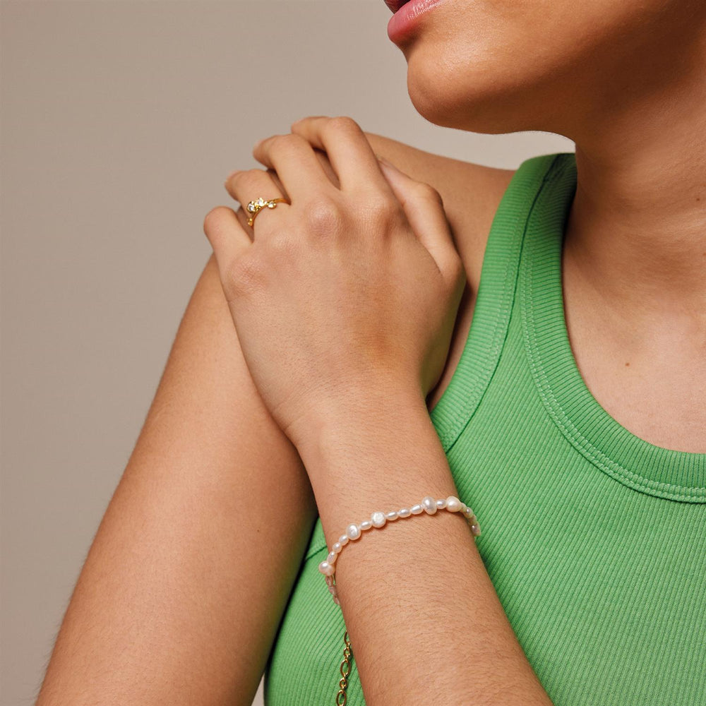Pearlie Bracelets Gold | Accessories | Smuk - Dameklær på nett