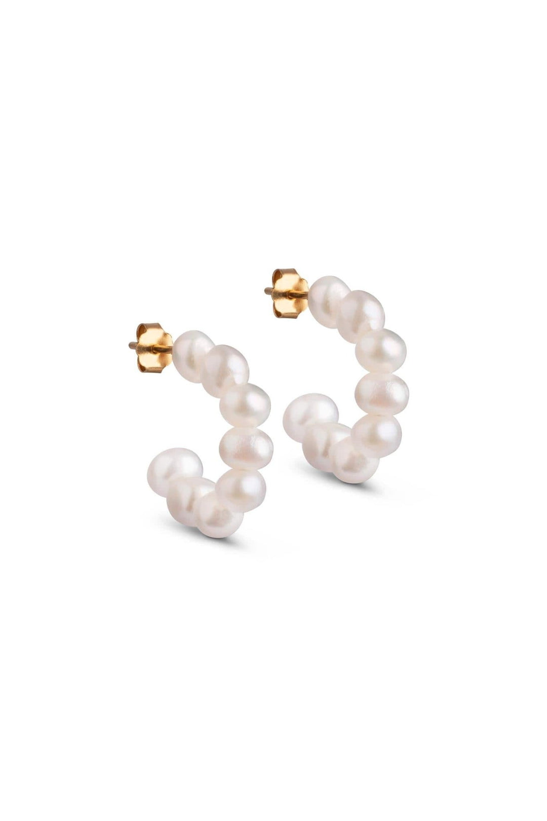 Pearlie Chunky Earrings Pearl | Accessories | Smuk - Dameklær på nett