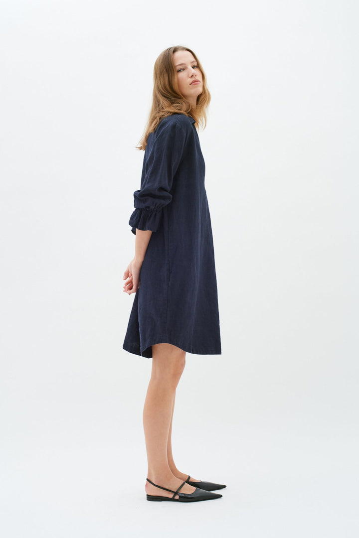 Pegiw Dress Marine Blue | Kjoler | Smuk - Dameklær på nett