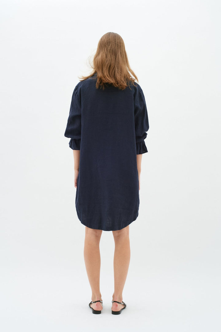 Pegiw Dress Marine Blue | Kjoler | Smuk - Dameklær på nett