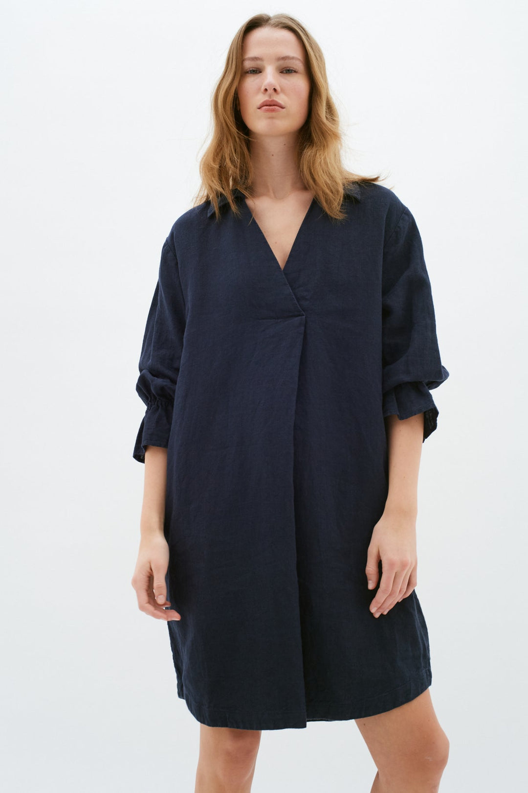 Pegiw Dress Marine Blue | Kjoler | Smuk - Dameklær på nett