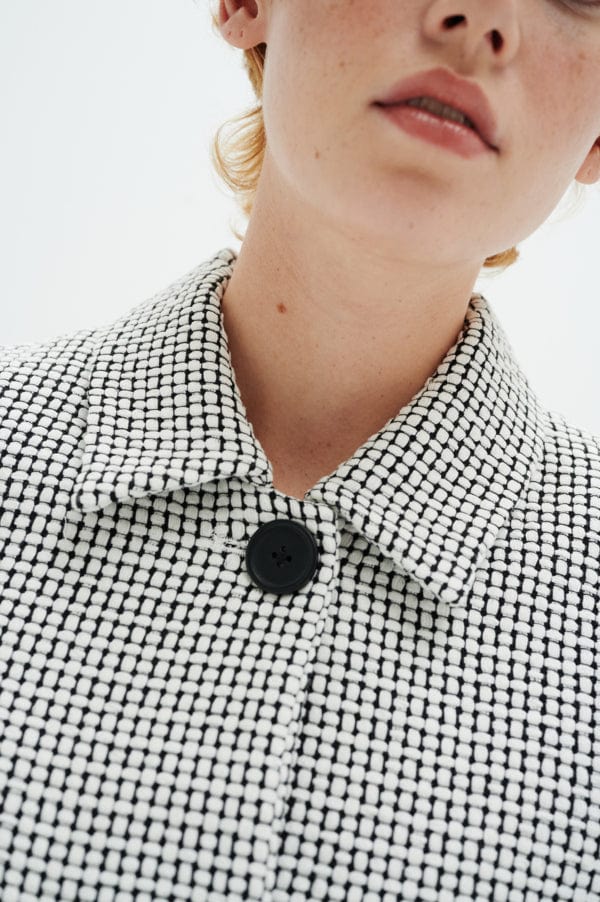 Perleneiw Jacket Black / White | Yttertøy | Smuk - Dameklær på nett