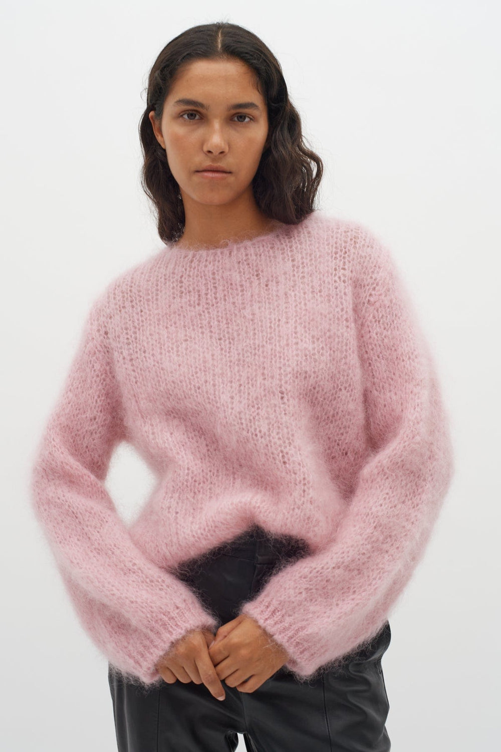 Petraiw Pullover Silver Pink | Genser | Smuk - Dameklær på nett