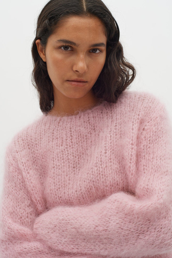 Petraiw Pullover Silver Pink | Genser | Smuk - Dameklær på nett