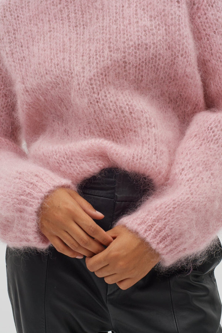 Petraiw Pullover Silver Pink | Genser | Smuk - Dameklær på nett