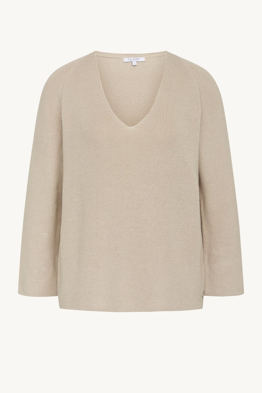 Piline Pullover Sand Stone | Genser | Smuk - Dameklær på nett