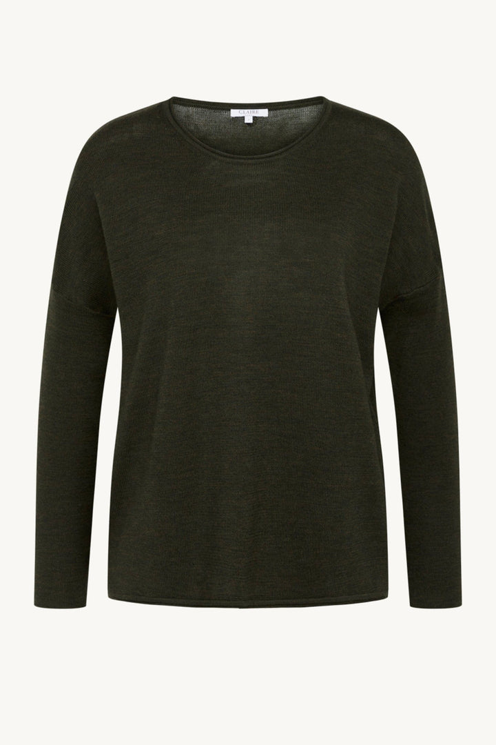 Pinja-Cw - Pullover - Old Forest Melange | Genser | Smuk - Dameklær på nett