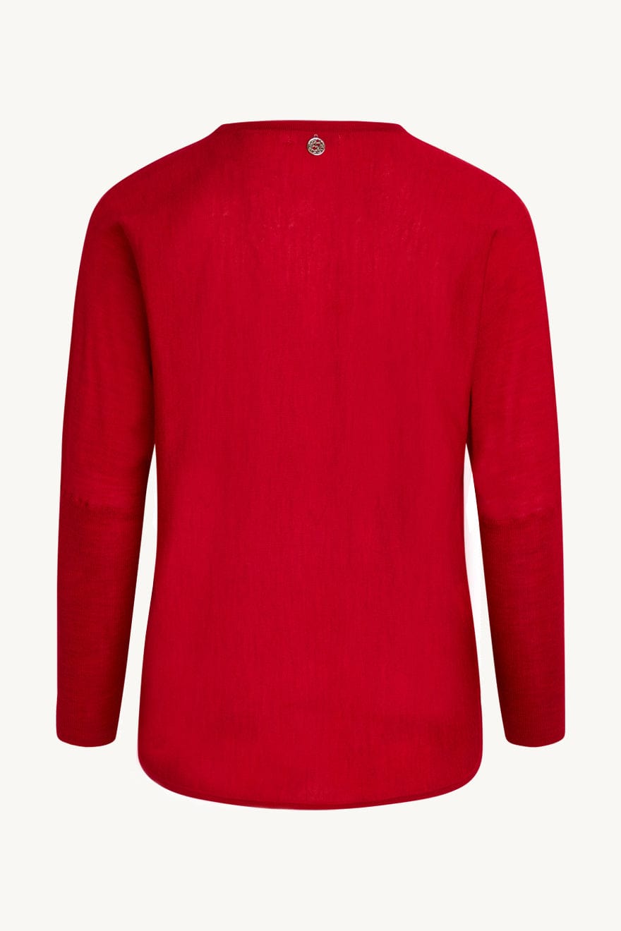 Pippa Pullover Red Wood | Genser | Smuk - Dameklær på nett