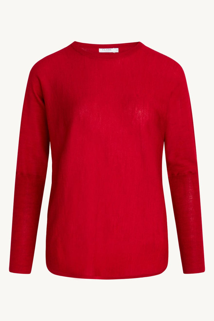 Pippa Pullover Red Wood | Genser | Smuk - Dameklær på nett