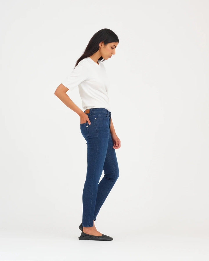 Poline 360 Jeans Wash Budapest denim blue | Bukser | Smuk - Dameklær på nett