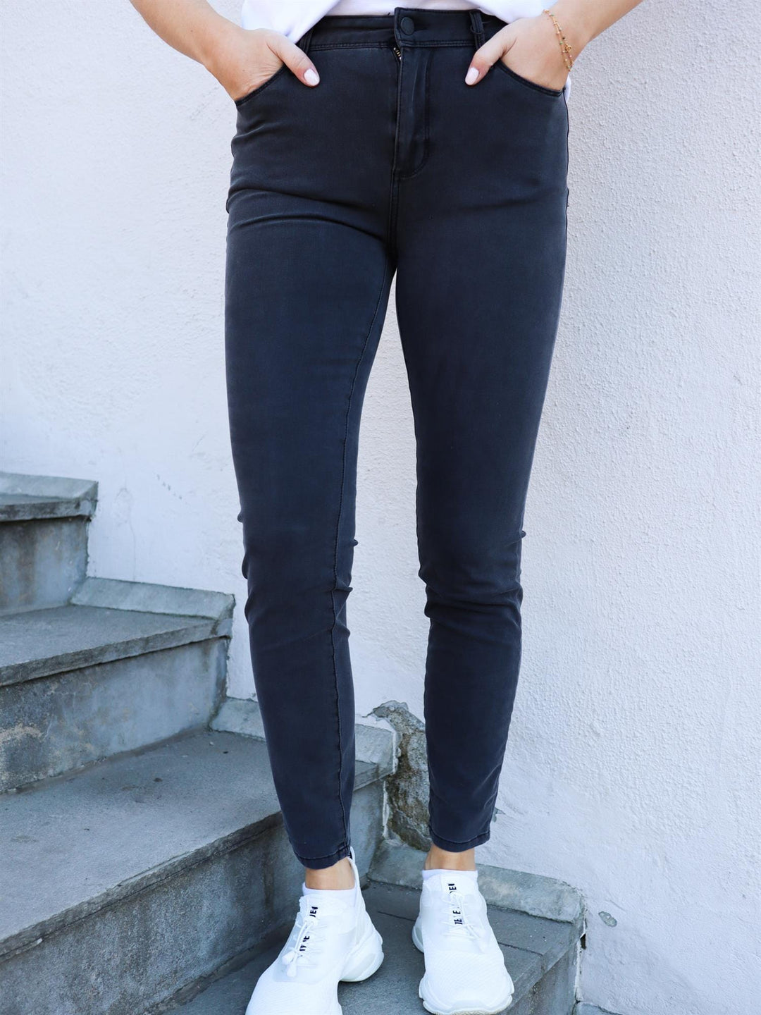 Poline Ankle 360 Excl. Diamond Grey | Bukser | Smuk - Dameklær på nett