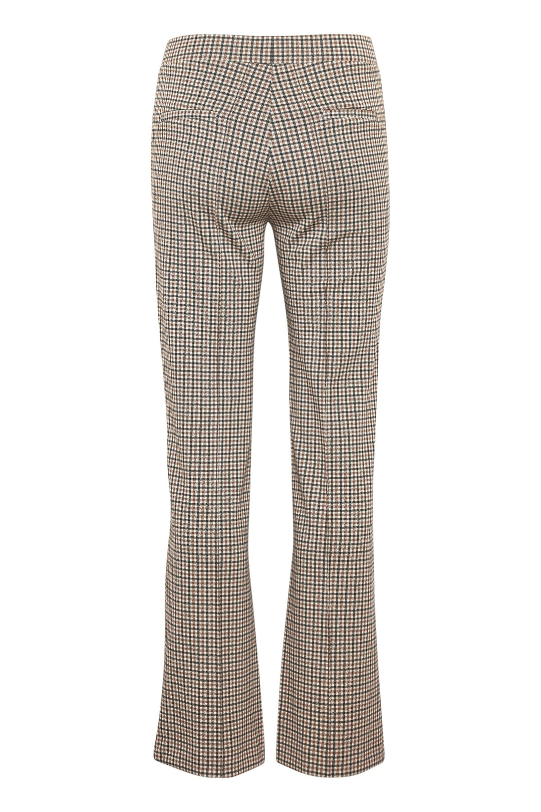 Pontaspw Pants Toasted Coconut Check | Bukser | Smuk - Dameklær på nett