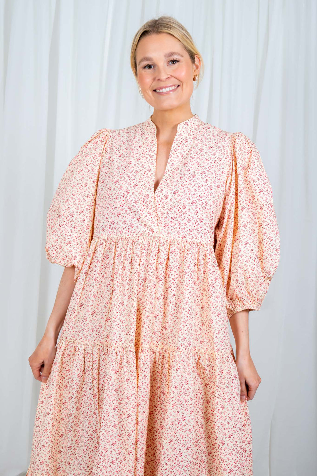 Poplin Maxi Dress Iris | Kjoler | Smuk - Dameklær på nett