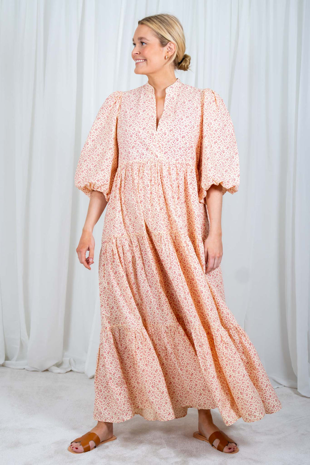 Poplin Maxi Dress Iris | Kjoler | Smuk - Dameklær på nett