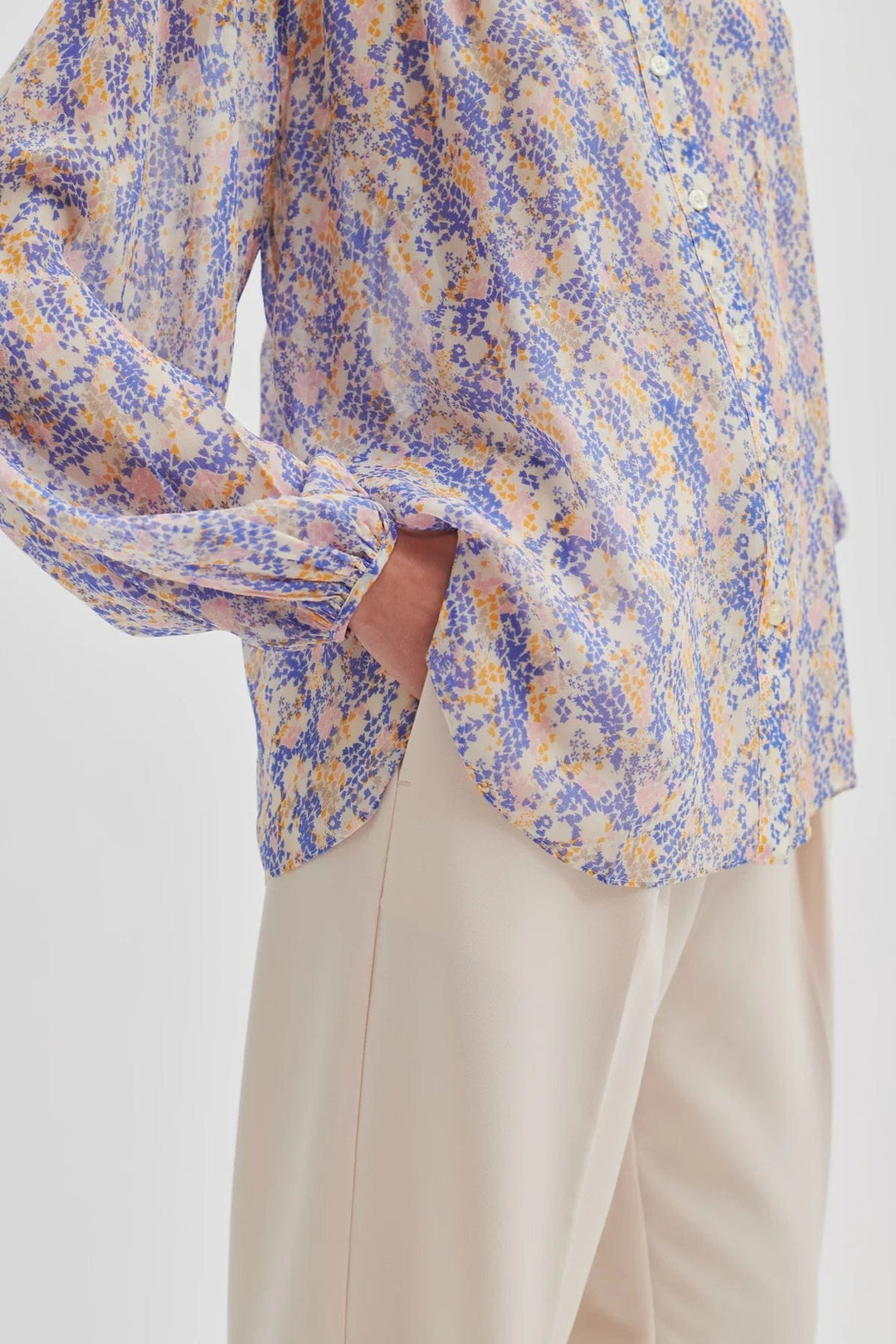 Poppi Shirt Amparo Blue | Skjorter og bluser | Smuk - Dameklær på nett