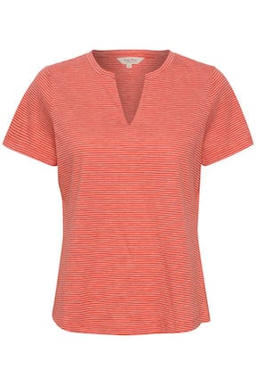 Porcelain Rose Stripe Gesinaspw T-Shirt | Skjorter og bluser | Smuk - Dameklær på nett