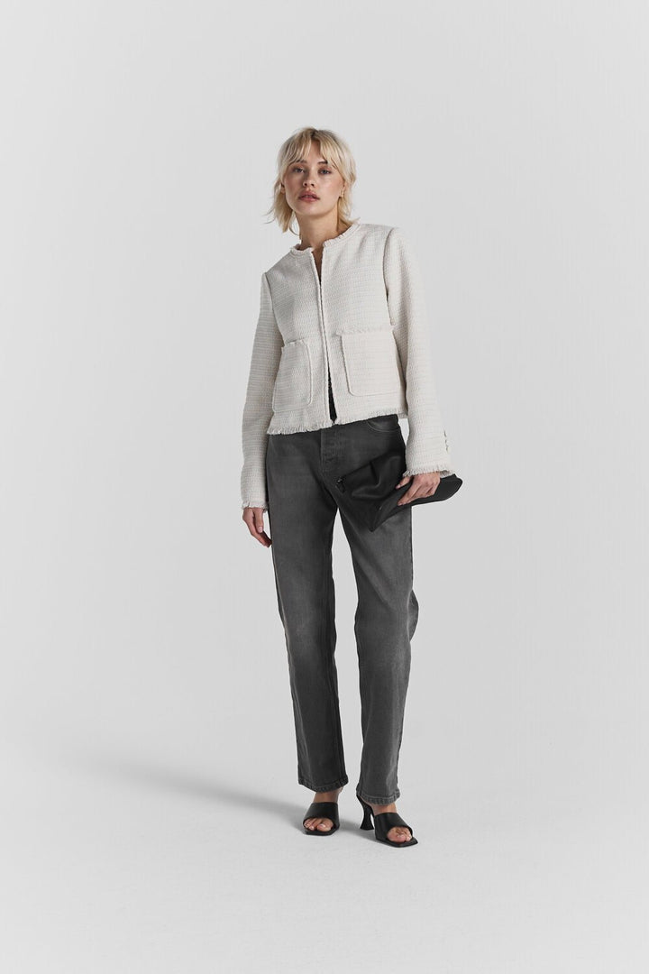 Raina Jacket Off White | Yttertøy | Smuk - Dameklær på nett