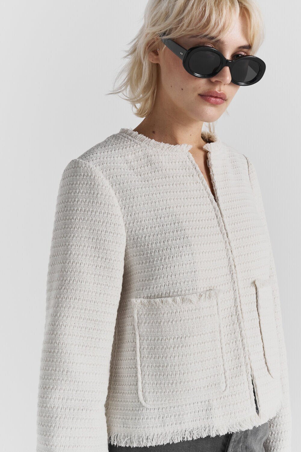 Raina Jacket Off White | Yttertøy | Smuk - Dameklær på nett