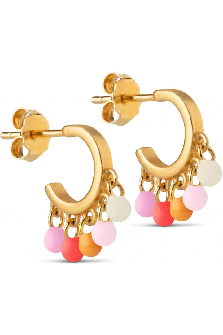 Rainbow Hoops Bubblegum | Accessories | Smuk - Dameklær på nett