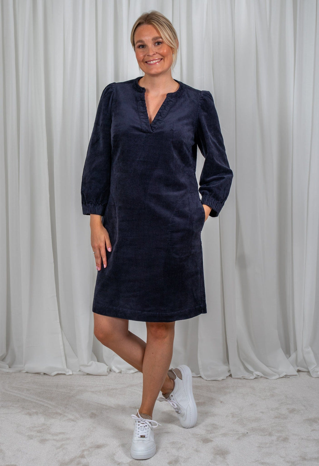 Ramitapw Dress Dark Navy | Kjoler | Smuk - Dameklær på nett