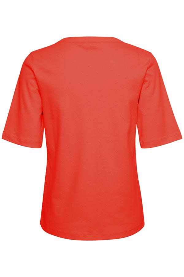 Ratansapw T-Shirt Claret Red | Topper | Smuk - Dameklær på nett