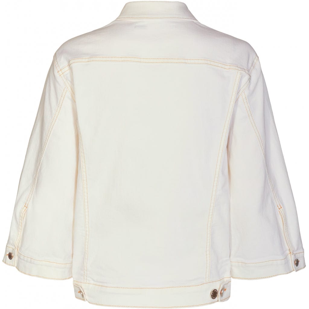 Rebecca 3/4 Swan Jacket Ecru | Yttertøy | Smuk - Dameklær på nett