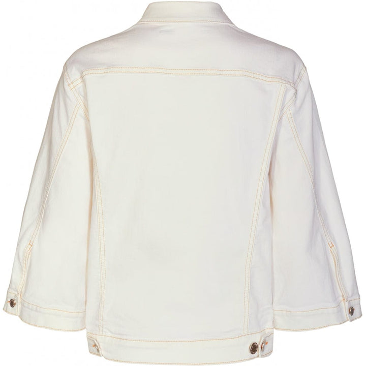 Rebecca 3/4 Swan Jacket Ecru | Yttertøy | Smuk - Dameklær på nett