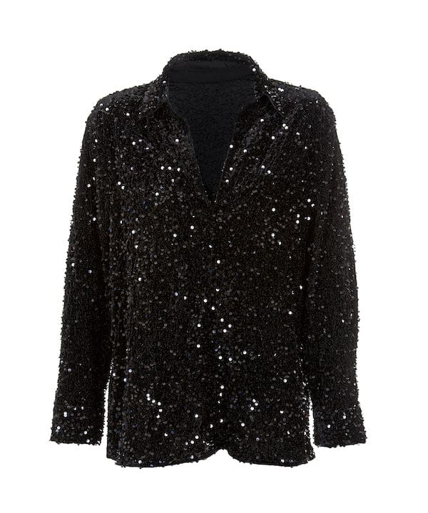 Rebecca Blouse Black | Skjorter og bluser | Smuk - Dameklær på nett