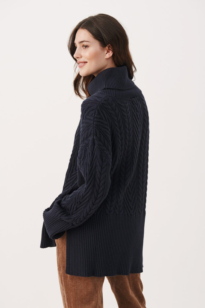 Rennahpw Pullover Dark Navy | Genser | Smuk - Dameklær på nett