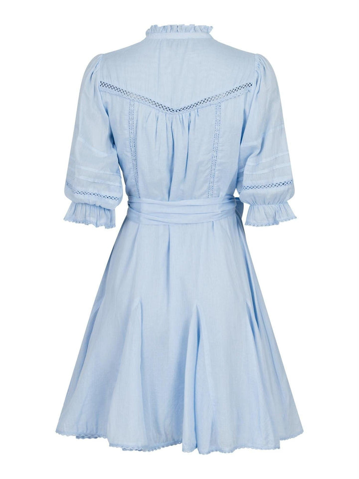 Rigitta S Voile Dress Light Blue | Kjoler | Smuk - Dameklær på nett