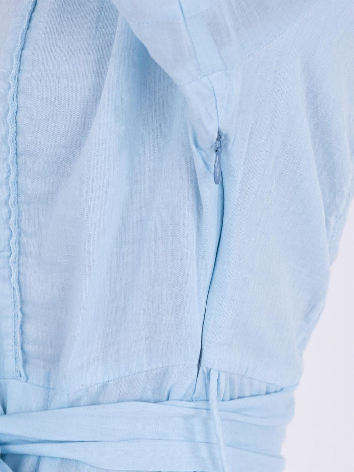 Rigitta S Voile Dress Light Blue | Kjoler | Smuk - Dameklær på nett