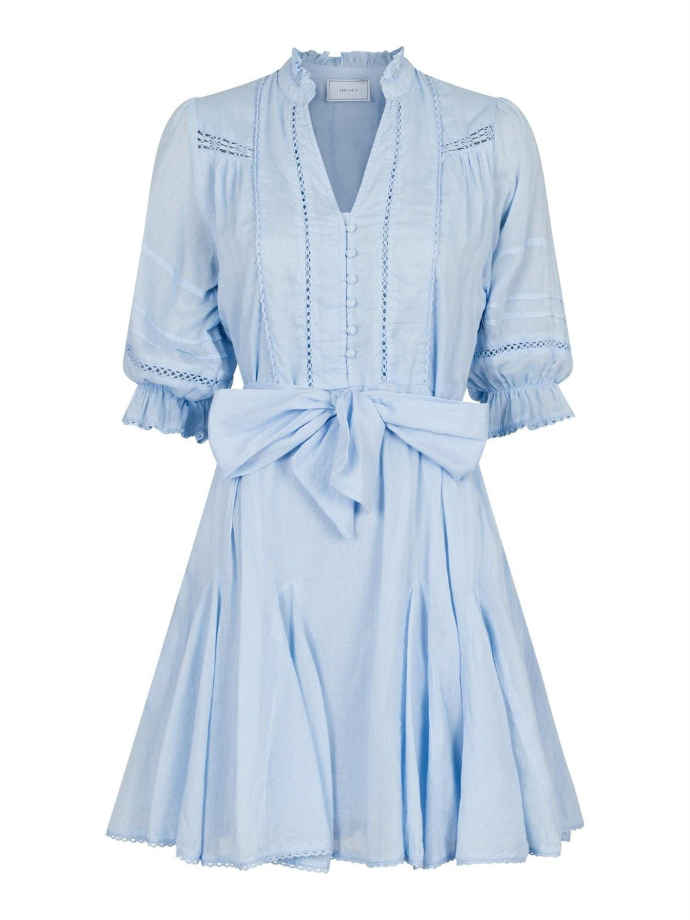Rigitta S Voile Dress Light Blue | Kjoler | Smuk - Dameklær på nett