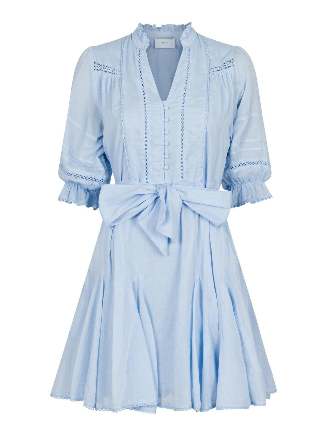 Rigitta S Voile Dress Light Blue | Kjoler | Smuk - Dameklær på nett