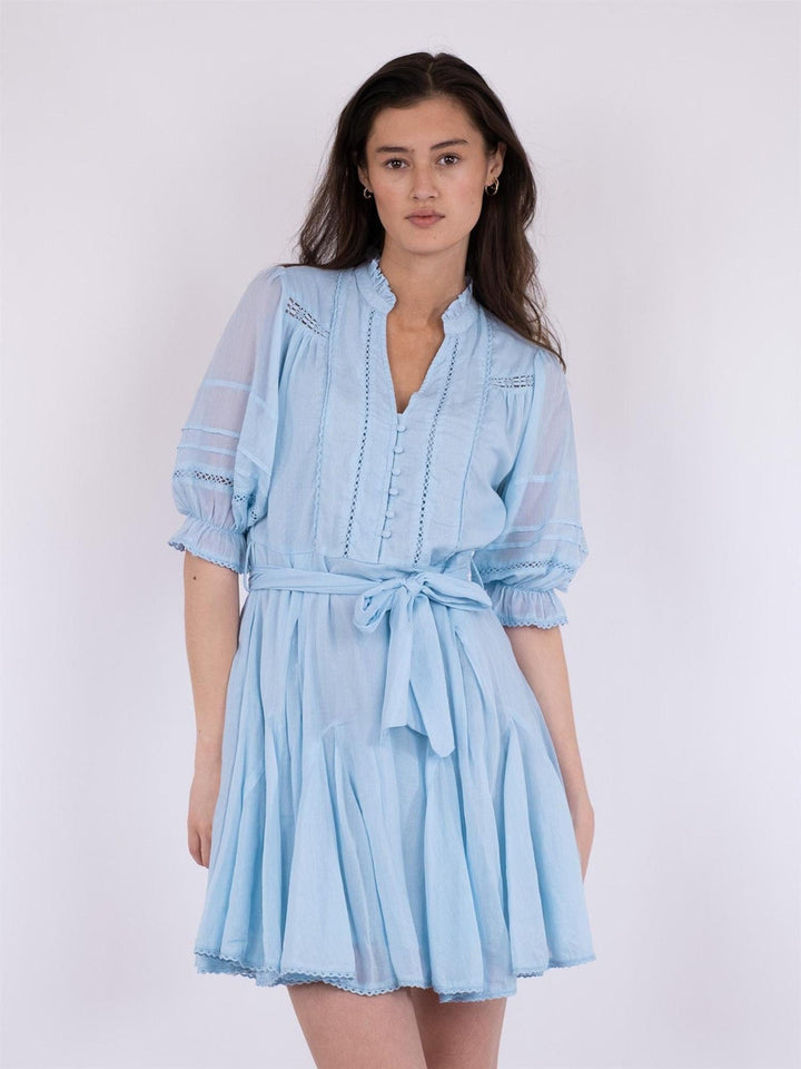 Rigitta S Voile Dress Light Blue | Kjoler | Smuk - Dameklær på nett