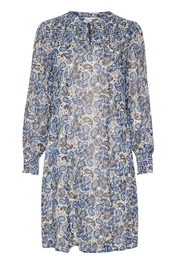 Rinettepw Dress Blue Paisley Print | Kjoler | Smuk - Dameklær på nett
